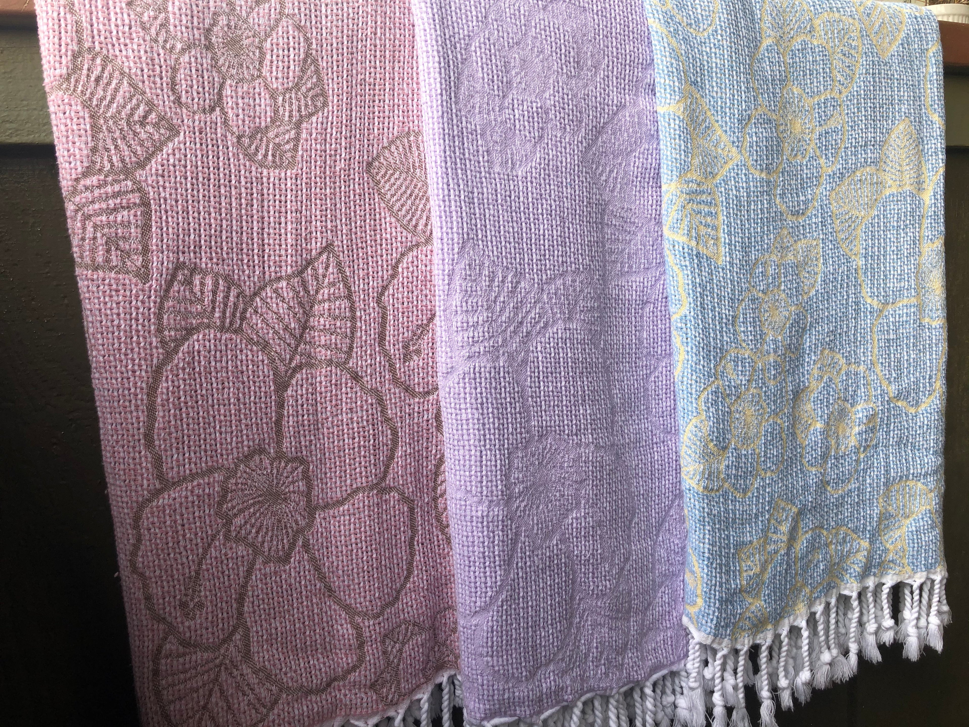 Pure Hibiscus Luxe Hawaiian Beach Towel